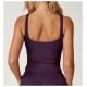 Women Fashion Casual Solid Color Tight Quick-Drying Yoga Tank Top