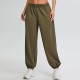 Women Fashion Casual Solid Color Loose Pants