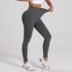 Women Fashion Sexy Solid Color High Waist Seamless Tight Yoga Pants