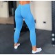 Women Fashion Sexy Solid Color High Waist Seamless Tight Yoga Pants