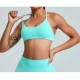 Women Fashion Solid Color Seamless Backless Quick-Drying Sports Yoga Bra