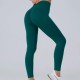 Women Fashion Sexy Solid Color High Waist Quick-Drying Yoga Pants